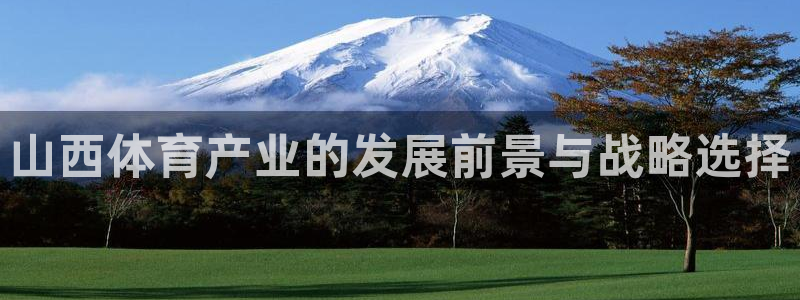德国凯捷体育集团：山西体育产业的发展前景与战略选择