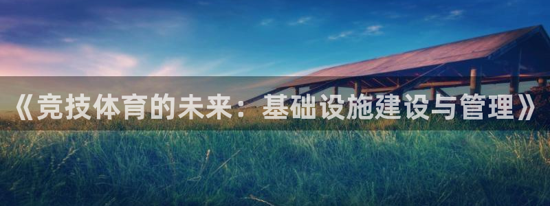 凯捷体育官方客服电话：《竞技体育的未来：基础设施建设