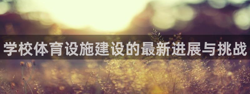 凯捷体育代理：学校体育设施建设的最新进展与挑战