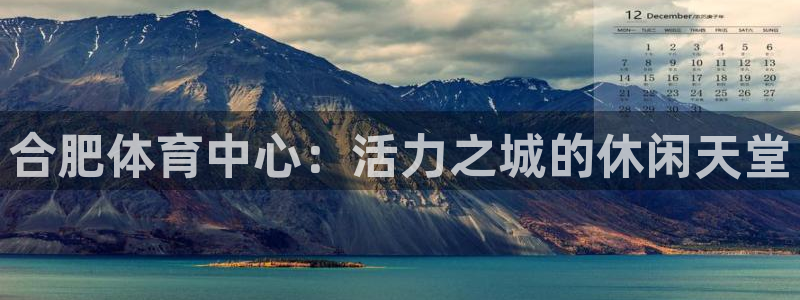 凯捷体育平台注册要钱吗安全吗：合肥体育中心：活力之城